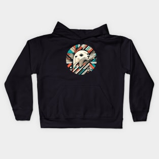 Abstract Animal Seal 1 Kids Hoodie